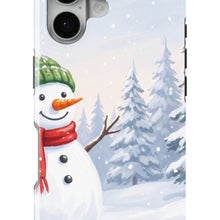 Snowman Winter magnetic tough case for iPhone