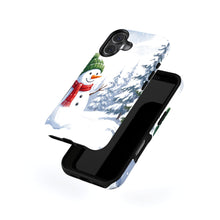 Snowman Winter magnetic tough case for iPhone