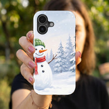 Snowman Winter magnetic tough case for iPhone