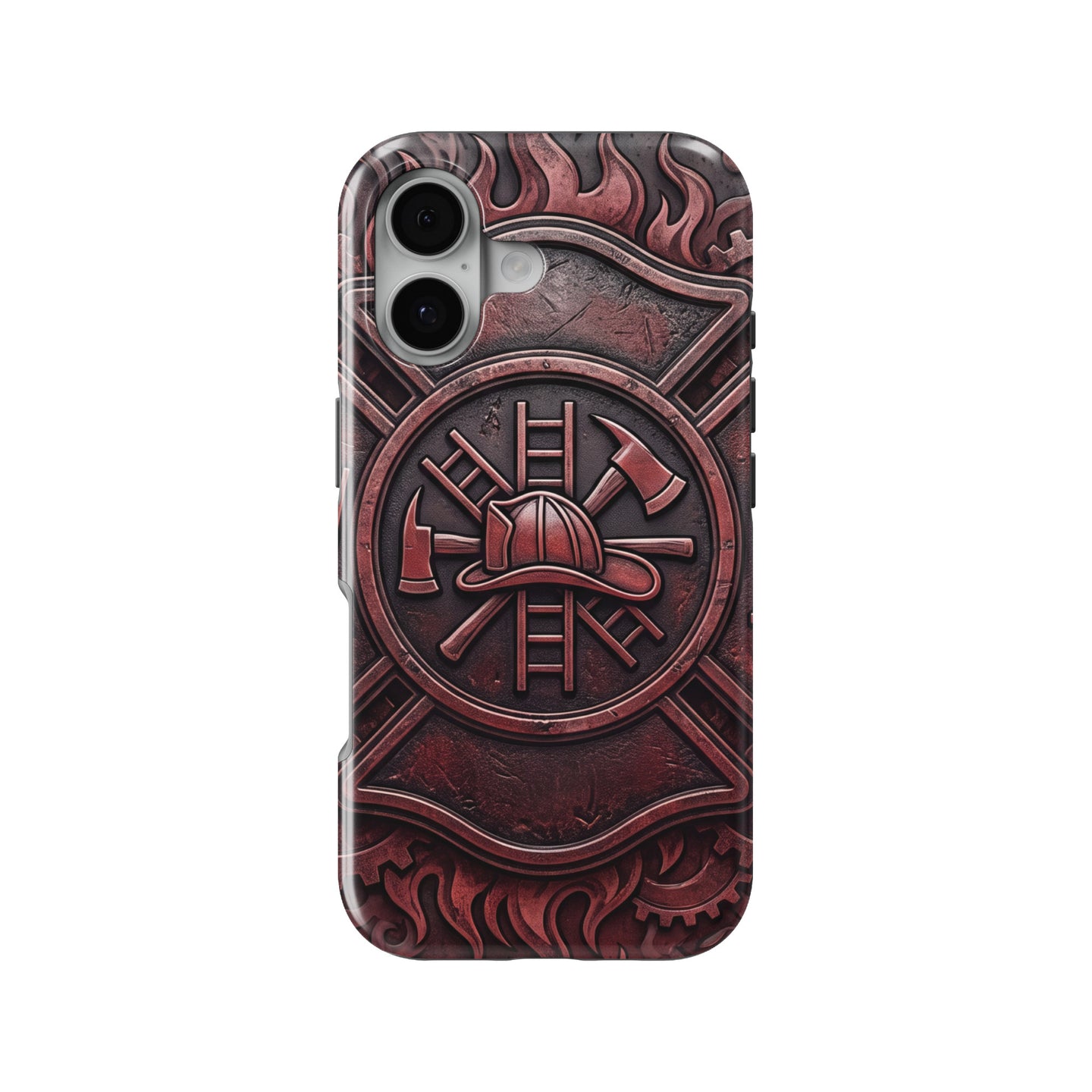 Firefighter Maltese magnetic tough case for iPhone