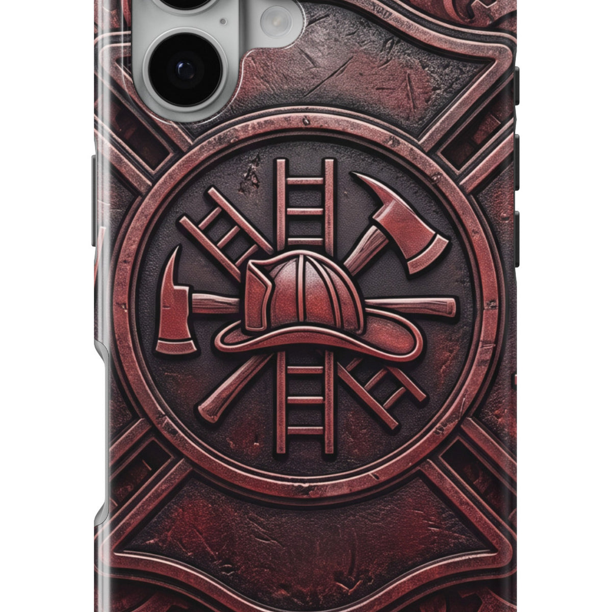 Firefighter Maltese magnetic tough case for iPhone