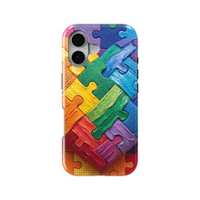 Autism Awareness Puzzle magnetic tough case for iPhone