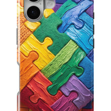 Autism Awareness Puzzle magnetic tough case for iPhone