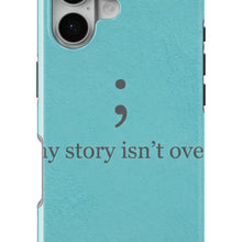 Mental Health Semicolon magnetic tough case for iPhone