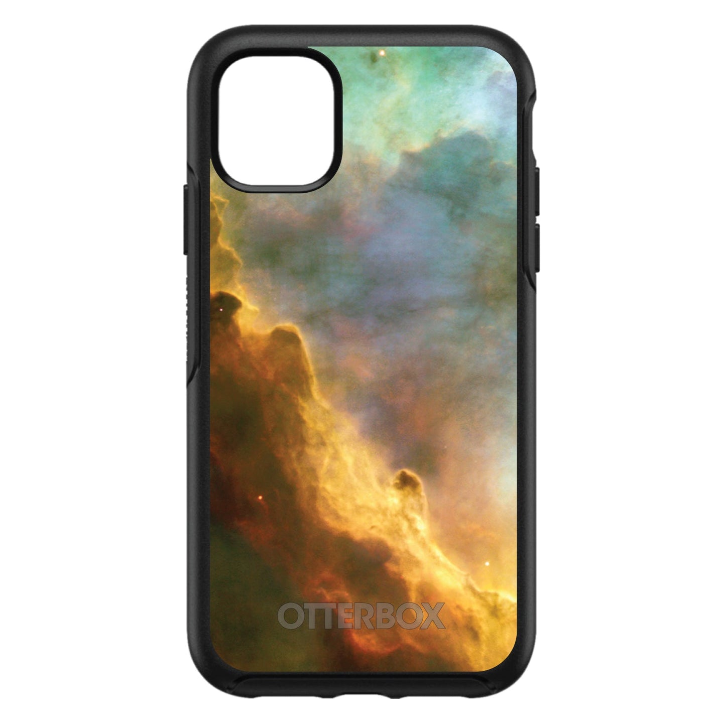 DistinctInk™ OtterBox Symmetry Series Case for Apple iPhone / Samsung Galaxy / Google Pixel - Blue Orange Red Omega Nebula