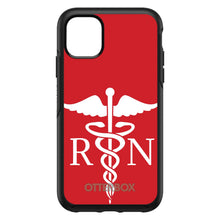 DistinctInk™ OtterBox Symmetry Series Case for Apple iPhone / Samsung Galaxy / Google Pixel - RN Registered Nurse Symbol