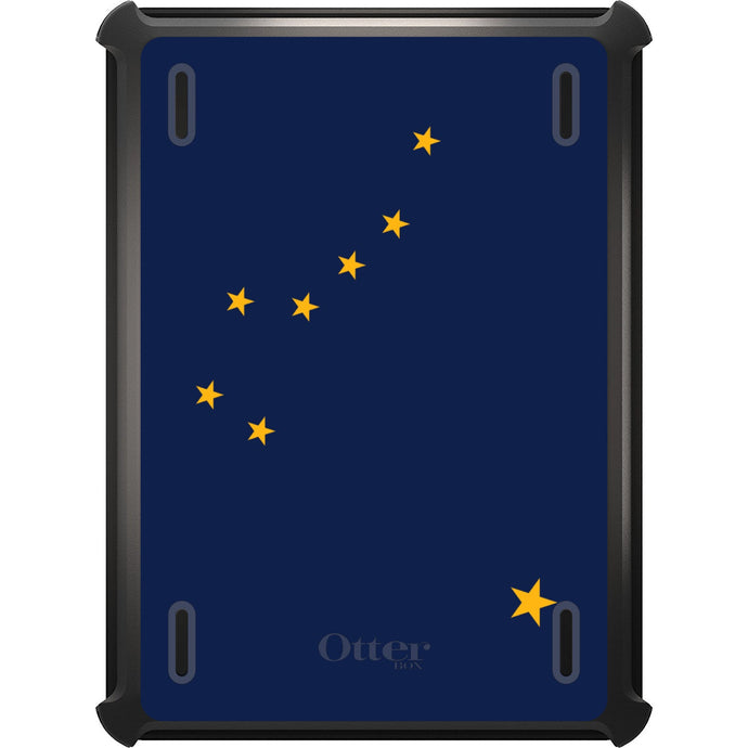 DistinctInk™ OtterBox Defender Series Case for Apple iPad / iPad Pro / iPad Air / iPad Mini - Alaska State Flag