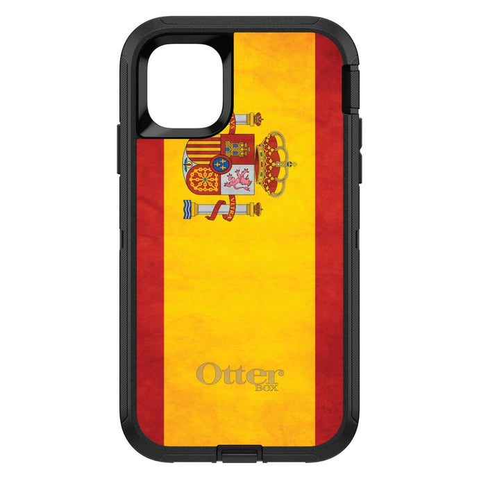 DistinctInk™ OtterBox Defender Series Case for Apple iPhone / Samsung Galaxy / Google Pixel - Spain Old Spanish Flag