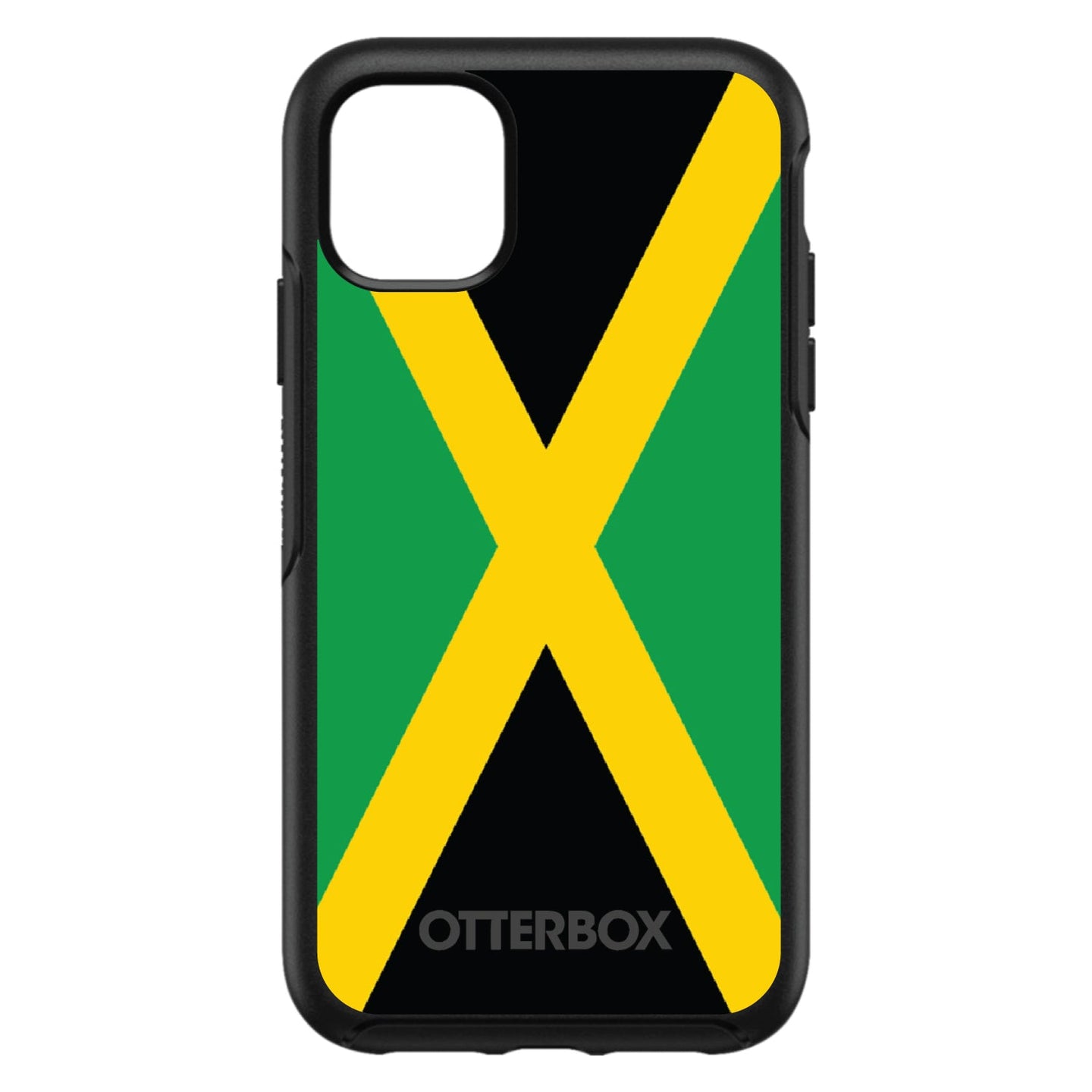 DistinctInk™ OtterBox Symmetry Series Case for Apple iPhone / Samsung Galaxy / Google Pixel - Jamaica Flag