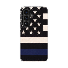 Thin Blue Line Flag magnetic tough case for Galaxy S26