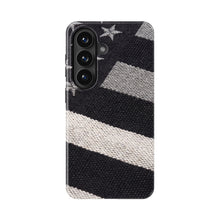 Black & White American Flag magnetic tough case for Galaxy S26