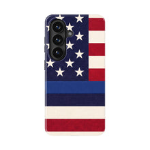 Blue Line K9 Paw Flag magnetic tough case for Galaxy S26