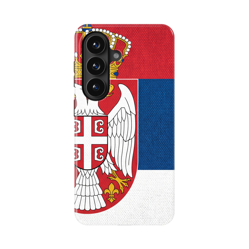 Serbia Flag Pride magnetic tough case for Galaxy S26