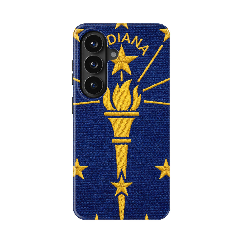 Indiana State Flag magnetic tough case for Galaxy S26