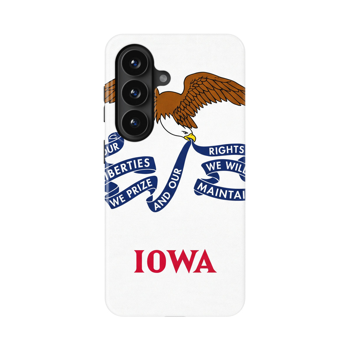 Iowa State Flag magnetic tough case for Galaxy S26