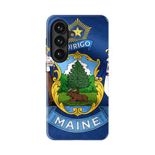 Maine State Flag magnetic tough case for Galaxy S26