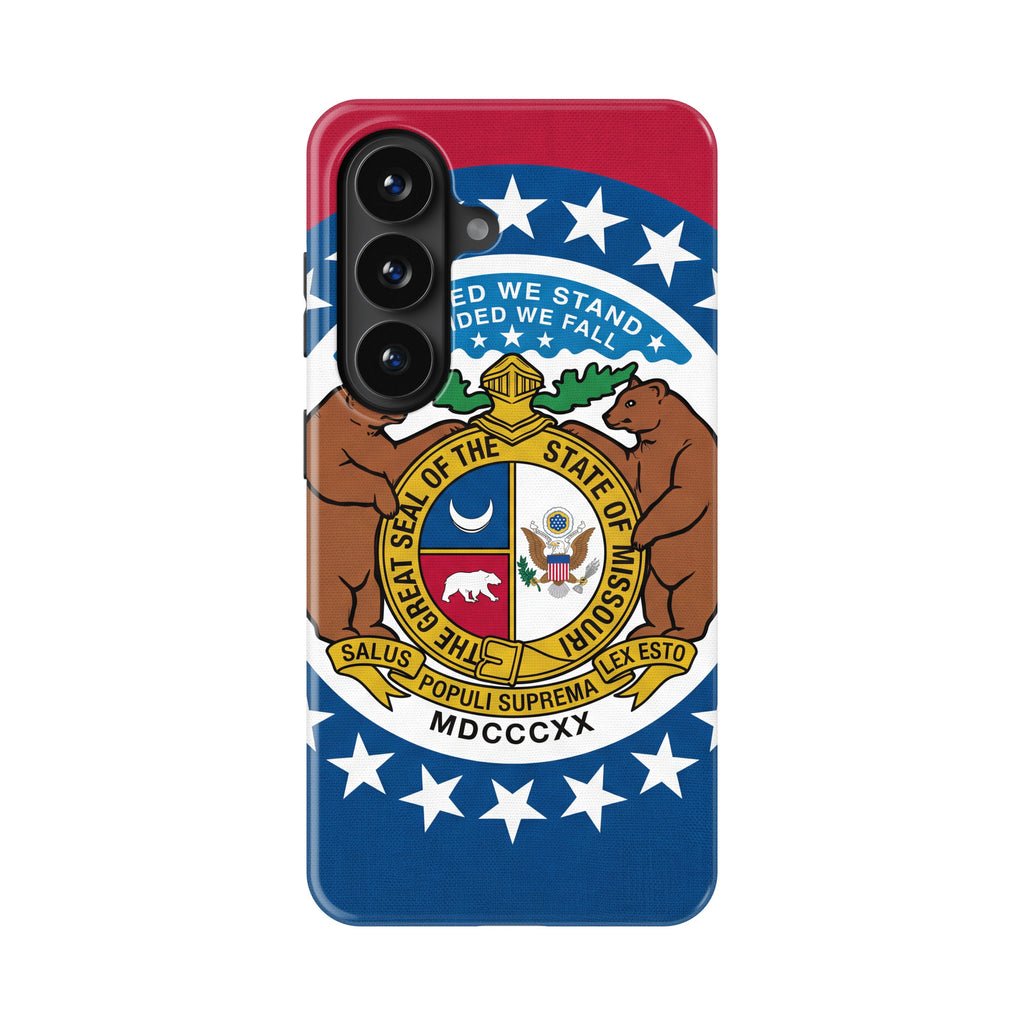 Missouri State Flag magnetic tough case for Galaxy S26