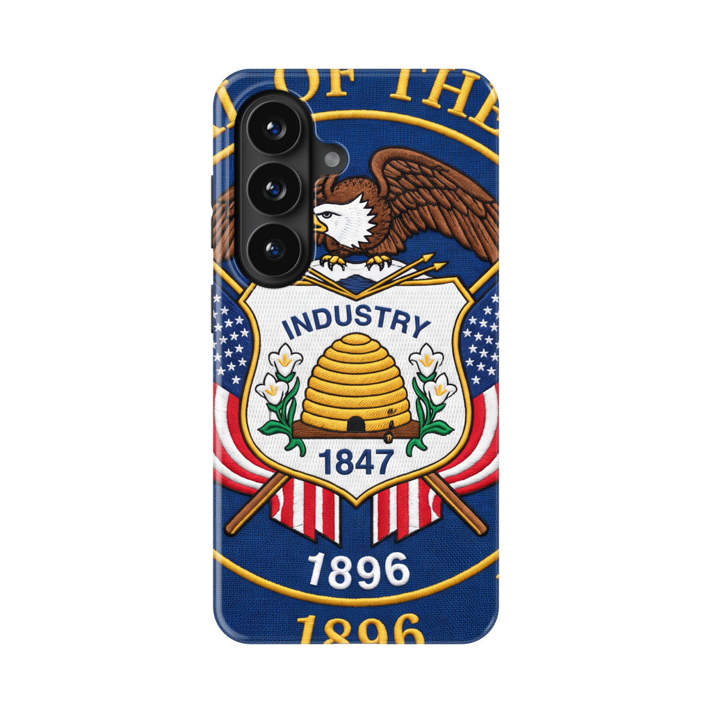 Utah State Flag magnetic tough case for Galaxy S26