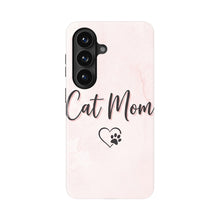 Cat Mom Heart Paw magnetic tough case for Galaxy S26