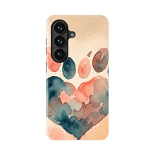Watercolor Paw Heart magnetic tough case for Galaxy S26