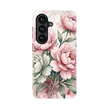 Watercolor Peony Floral magnetic tough case for Galaxy S26
