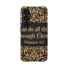 Philippians 4:13 magnetic tough case for Galaxy S26
