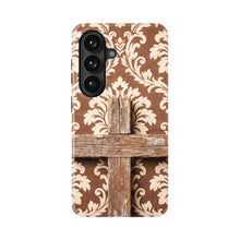 Wooden Cross magnetic tough case for Galaxy S26