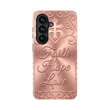 Faith Hope Love magnetic tough case for Galaxy S26