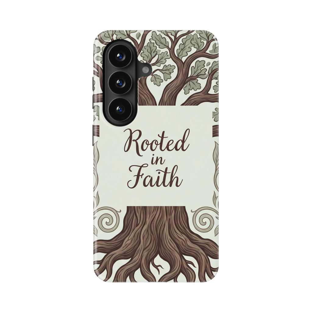 Rooted In Faith Tree magnetic tough case for Galaxy S26