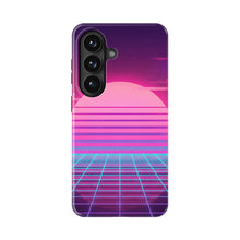 Vaporwave Sunset magnetic tough case for Galaxy S26