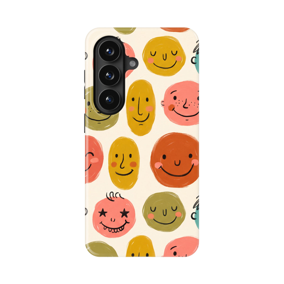Smiley Face magnetic tough case for Galaxy S26