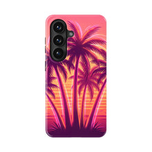 Neon Palm Sunset magnetic tough case for Galaxy S26