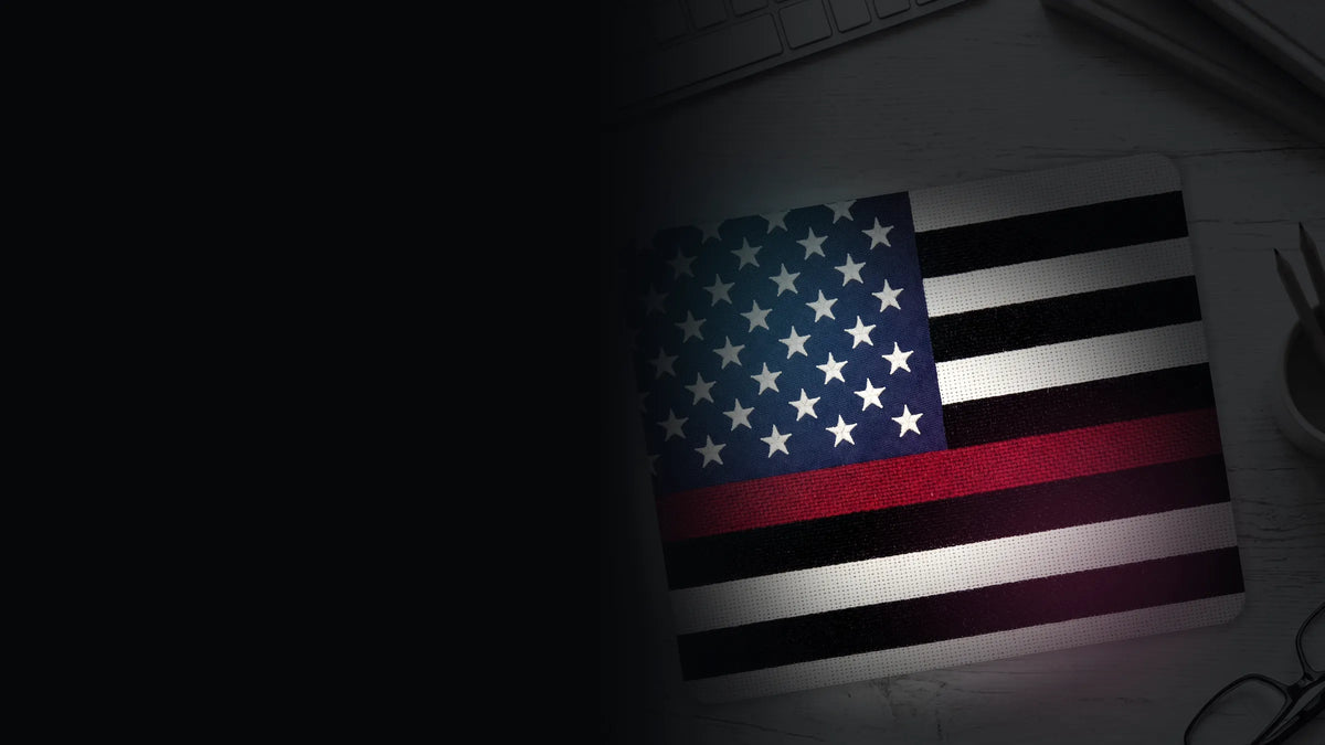 Thin Red Line Flag pad