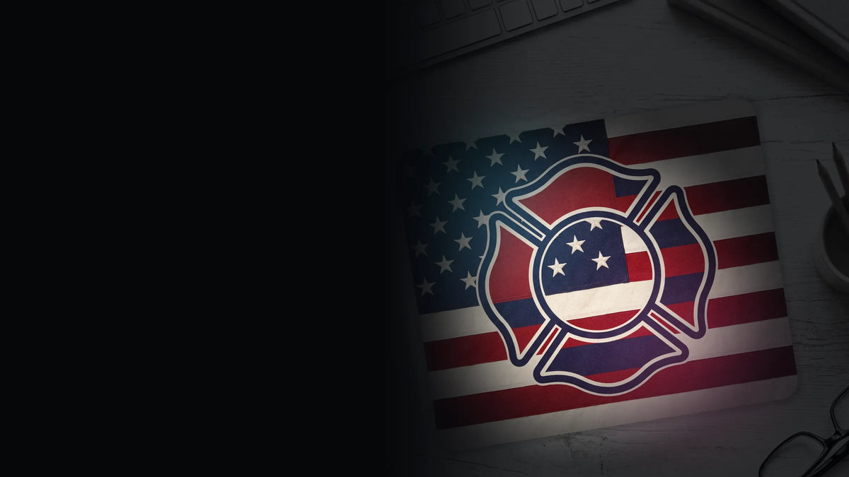 Firefighter Maltese Flag pad