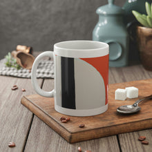 Evelyn Verdine - Mid-Century Modern 11 oz. Ceramic Coffee / Tea Mug