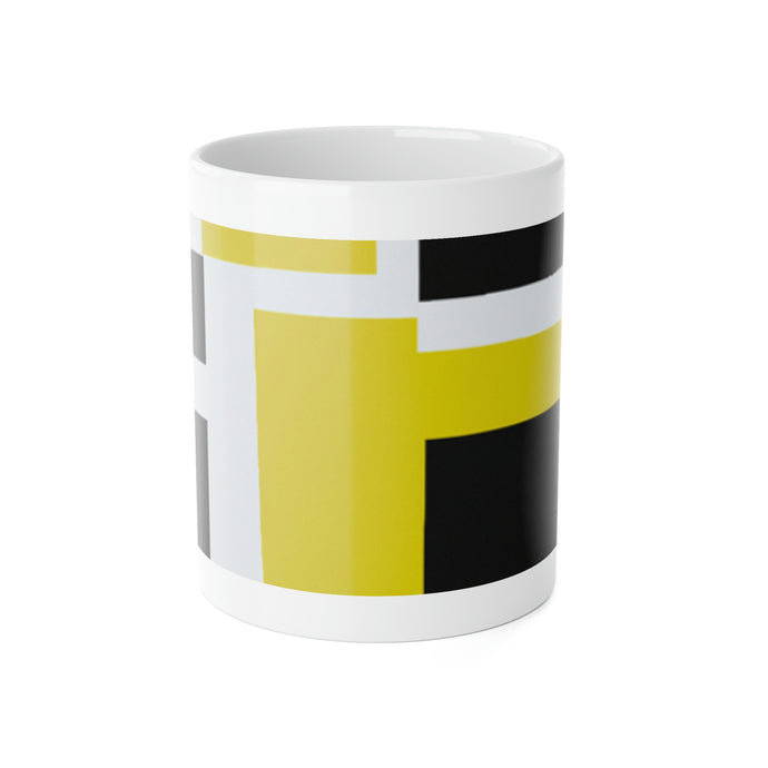 Martha Gable. - Mid-Century Modern 11 oz. Ceramic Coffee / Tea Mug