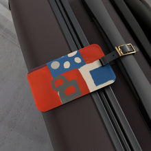 Florence Sinclair - Mid-Century Modern Design Printed on a Custom Luggage Tag