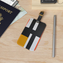 Mona Throgmorton - Mid-Century Modern Design Printed on a Custom Luggage Tag