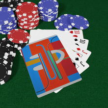 Gale Amaryllis - Mid-Century Modern Playing Poker Cards