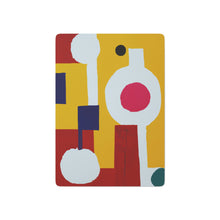 Violet Lourdes - Mid-Century Modern Playing Poker Cards