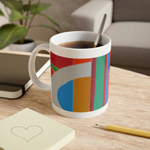 Gale Amaryllis - Mid-Century Modern 11 oz. Ceramic Coffee / Tea Mug
