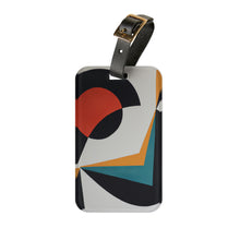 Sylvia Merano - Mid-Century Modern Design Printed on a Custom Luggage Tag