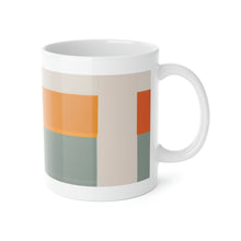 Iris Dalston - Mid-Century Modern 11 oz. Ceramic Coffee / Tea Mug