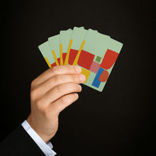 Ida Kannell - Mid-Century Modern Playing Poker Cards