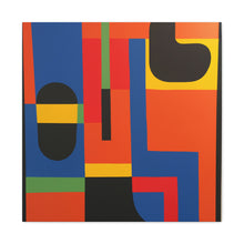 Victor Van Vivian. - Mid-Century Modern Canvas Wall Art Decor