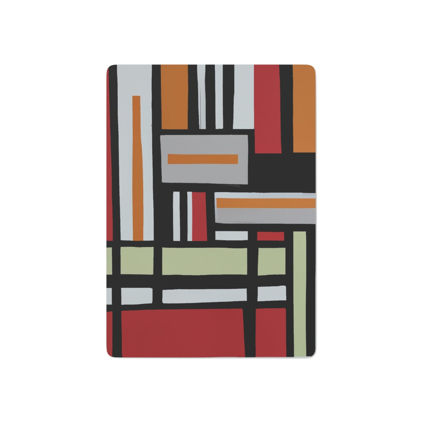 Oliver Tate - Mid-Century Modern Playing Poker Cards