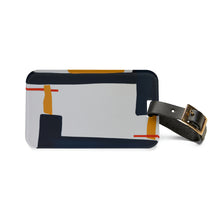 Maxine Mondrian - Mid-Century Modern Design Printed on a Custom Luggage Tag
