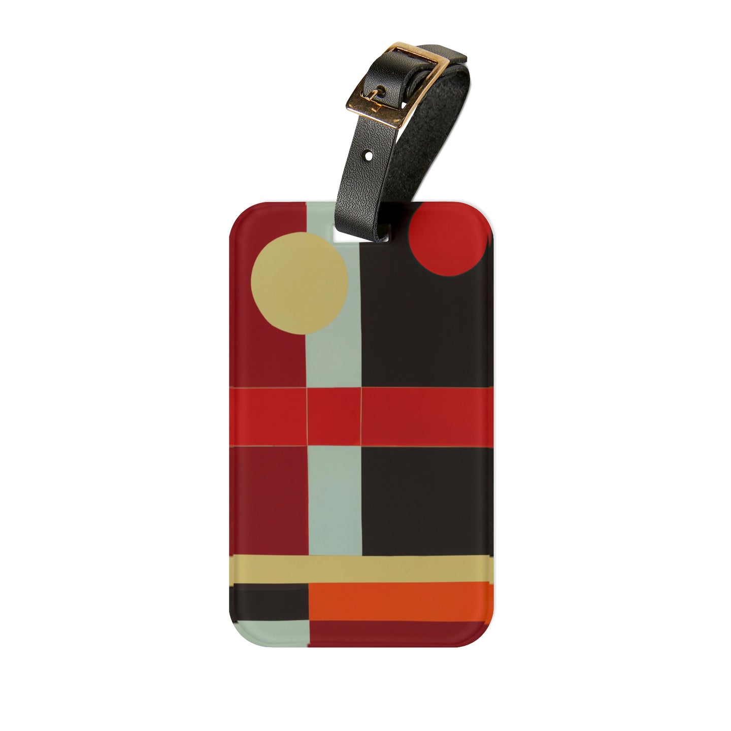 Greta Ziegler - Mid-Century Modern Design Printed on a Custom Luggage Tag