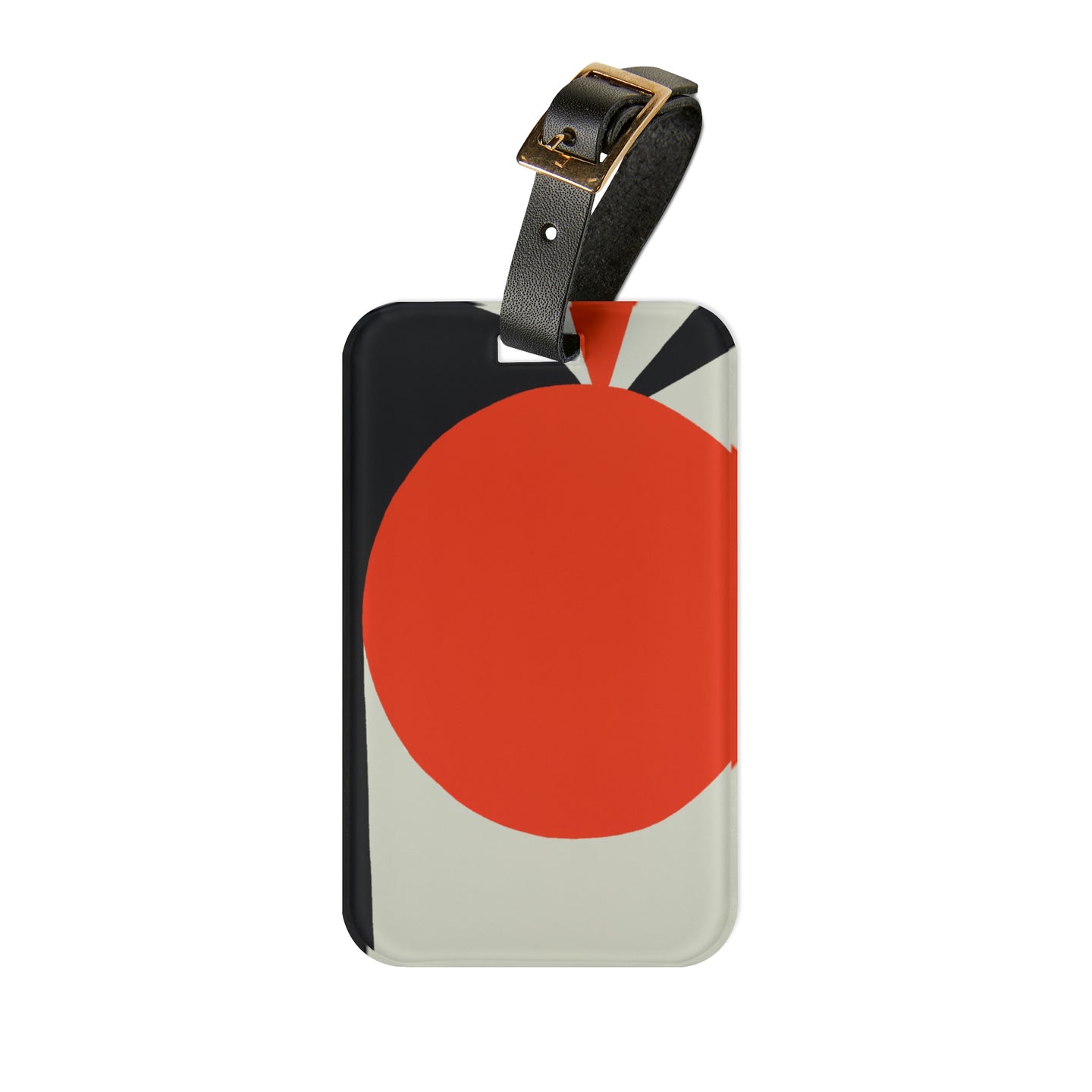 Miles Prescott - Mid-Century Modern Design Printed on a Custom Luggage Tag