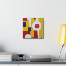 Violet Lourdes - Mid-Century Modern Canvas Wall Art Decor